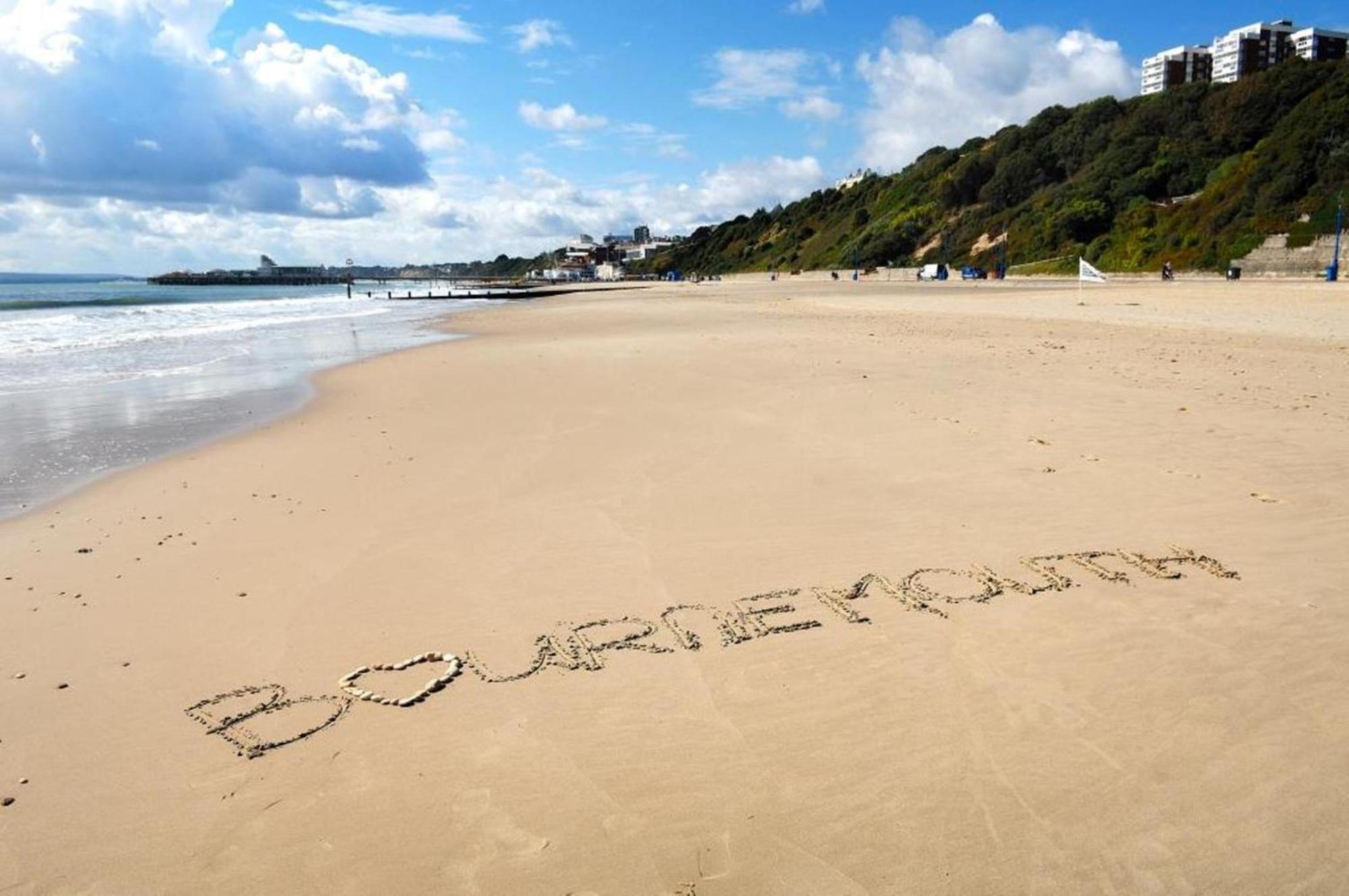 Bournecoast - Clifftop Apartment With Garden -Fm827 본머스 외부 사진