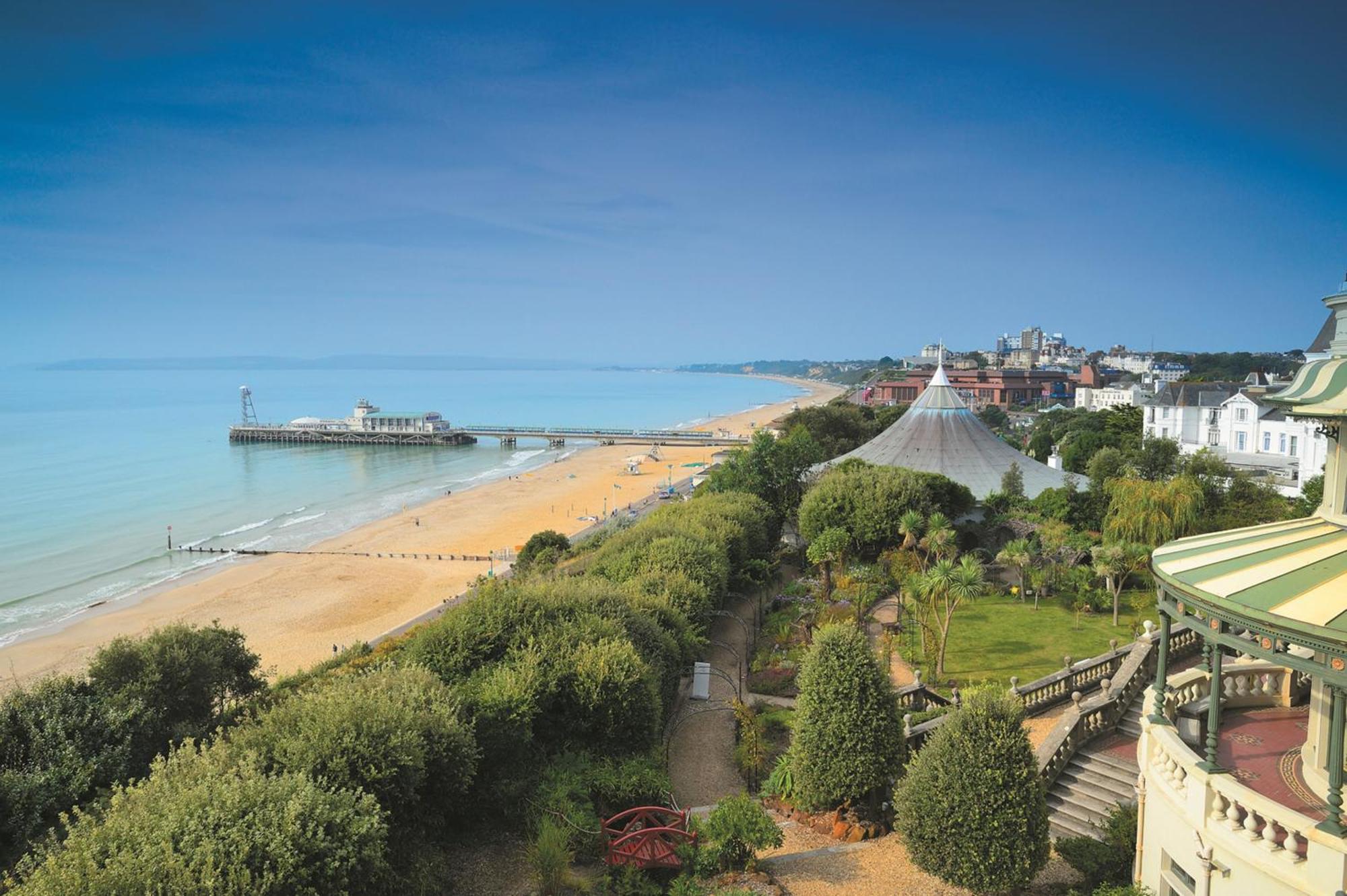 Bournecoast - Clifftop Apartment With Garden -Fm827 본머스 외부 사진