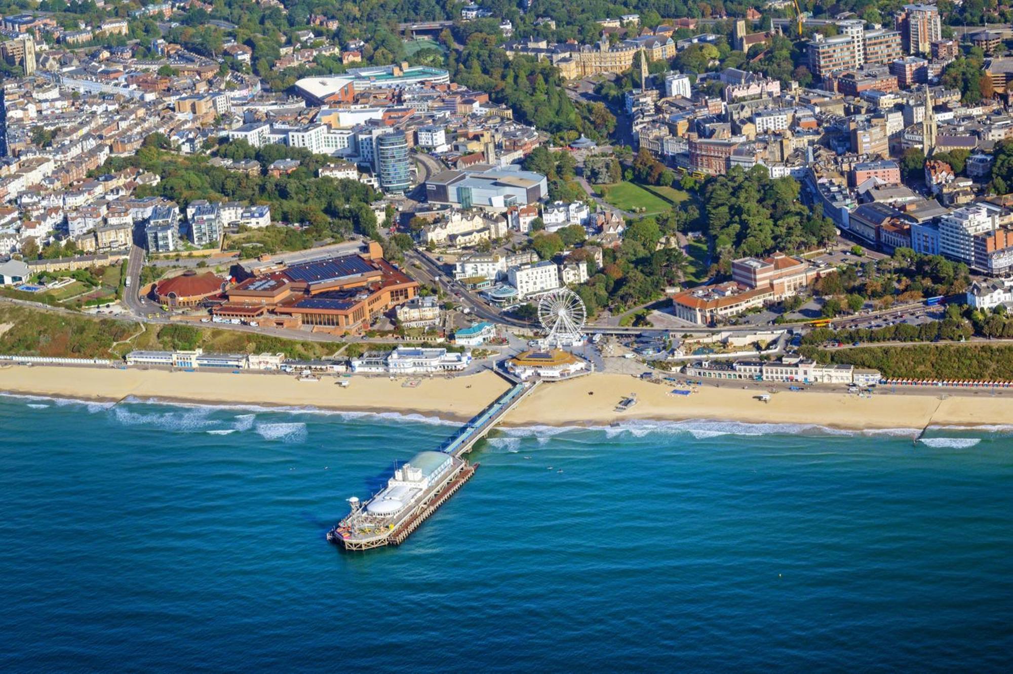 Bournecoast - Clifftop Apartment With Garden -Fm827 본머스 외부 사진